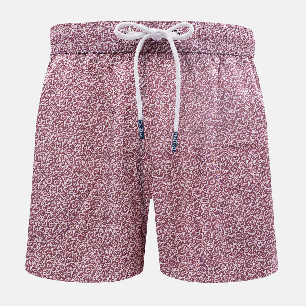 Flowers - Elegant Men's Swimwear | Talarico Rome | Made in Italy Beachwear SS 2026