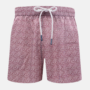 Flowers - Elegant Men's Swimwear | Talarico Rome | Made in Italy Beachwear SS 2026