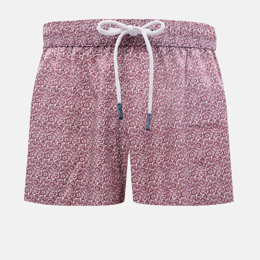 Flowers - Elegant Men's Swimwear | Talarico Rome | Made in Italy Beachwear SS 2026
