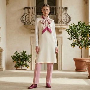 Foulard In Seta Twill 90 Ramage