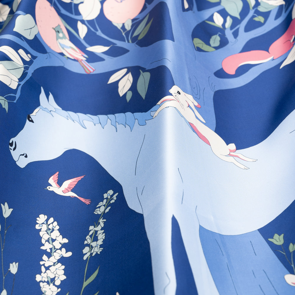 The Secret Garden Twill Silk Scarf