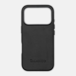 iPhone 17 Pro Leather Hard Case | The Epitome of Digital Luxury | Black