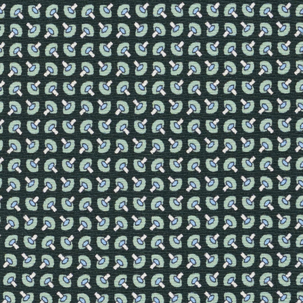 Cravatta 3 pieghe in Seta, Micro Fantasia, Verdone - JA056676-2