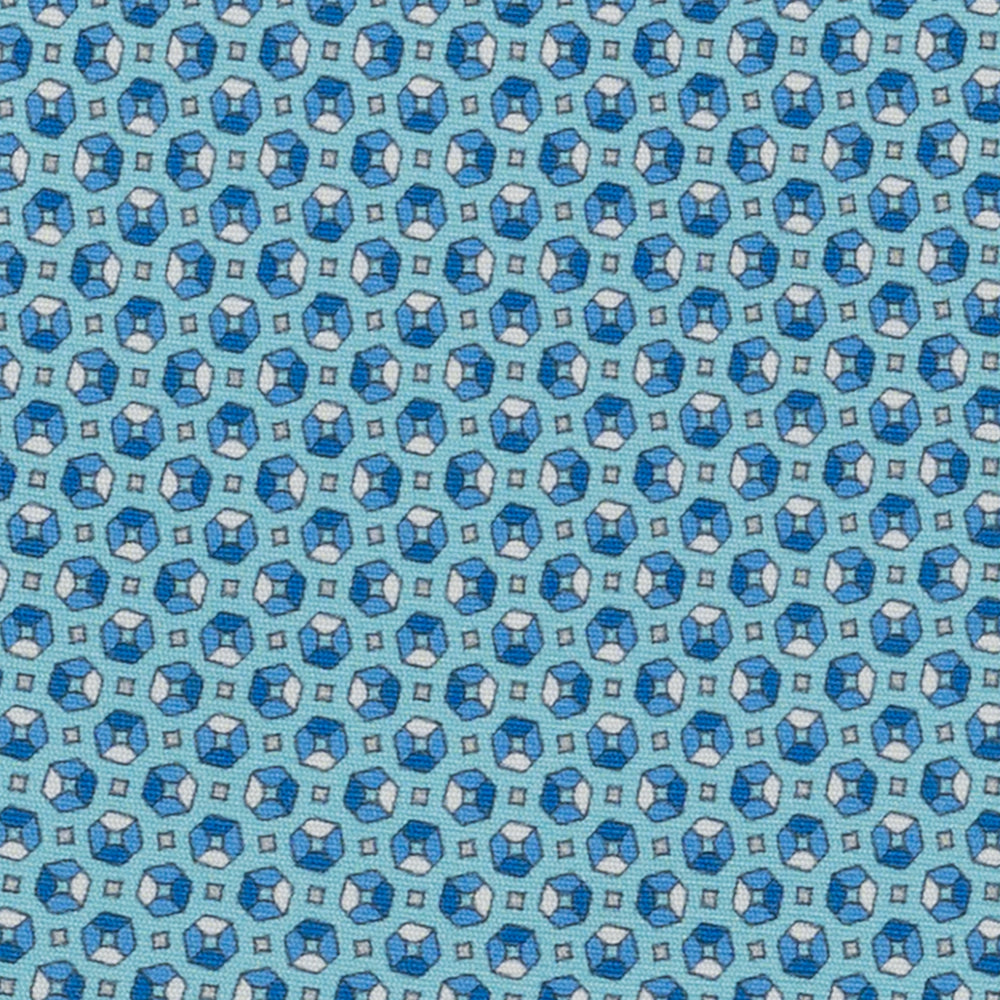 3-Fold Silk Tie, Micro Pattern, Tiffany - JA058635_9