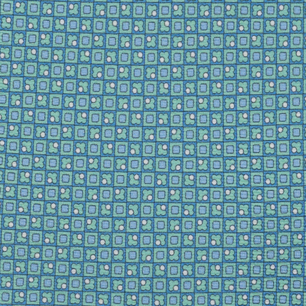 3-Fold Silk Tie, Micro Pattern, Tiffany - JA059576_6