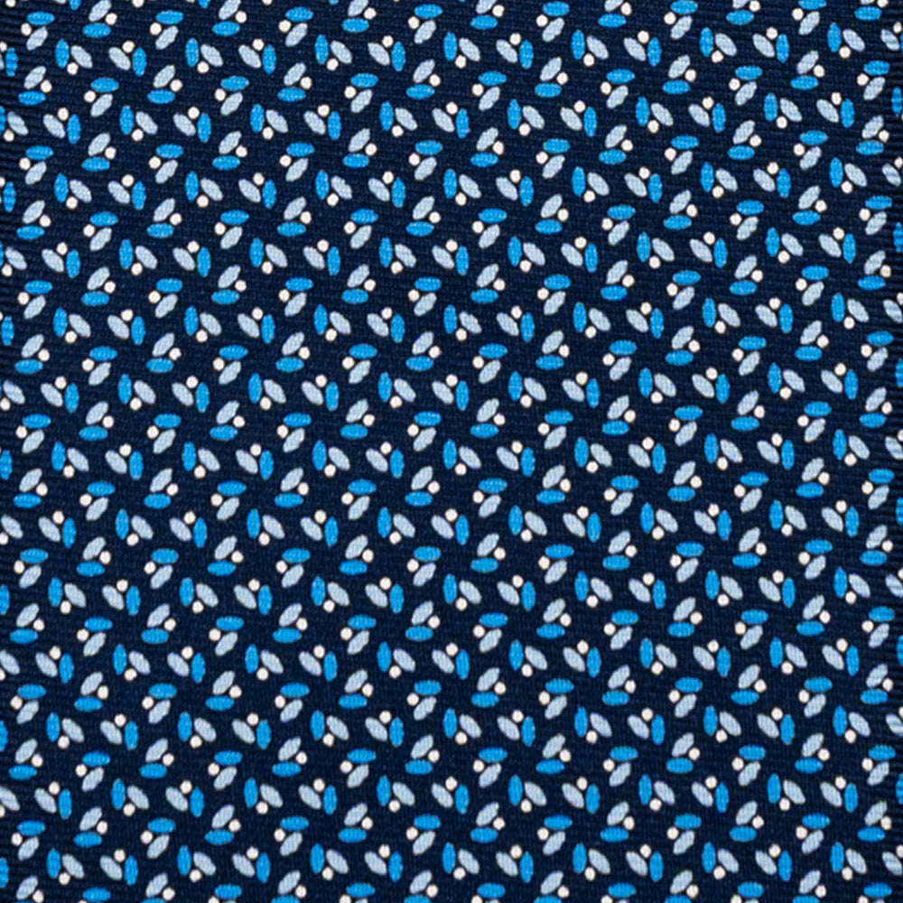 3-FOLD SILK TIE, MICRO-PATTERN, SKY BLUE - JA064410_1 T