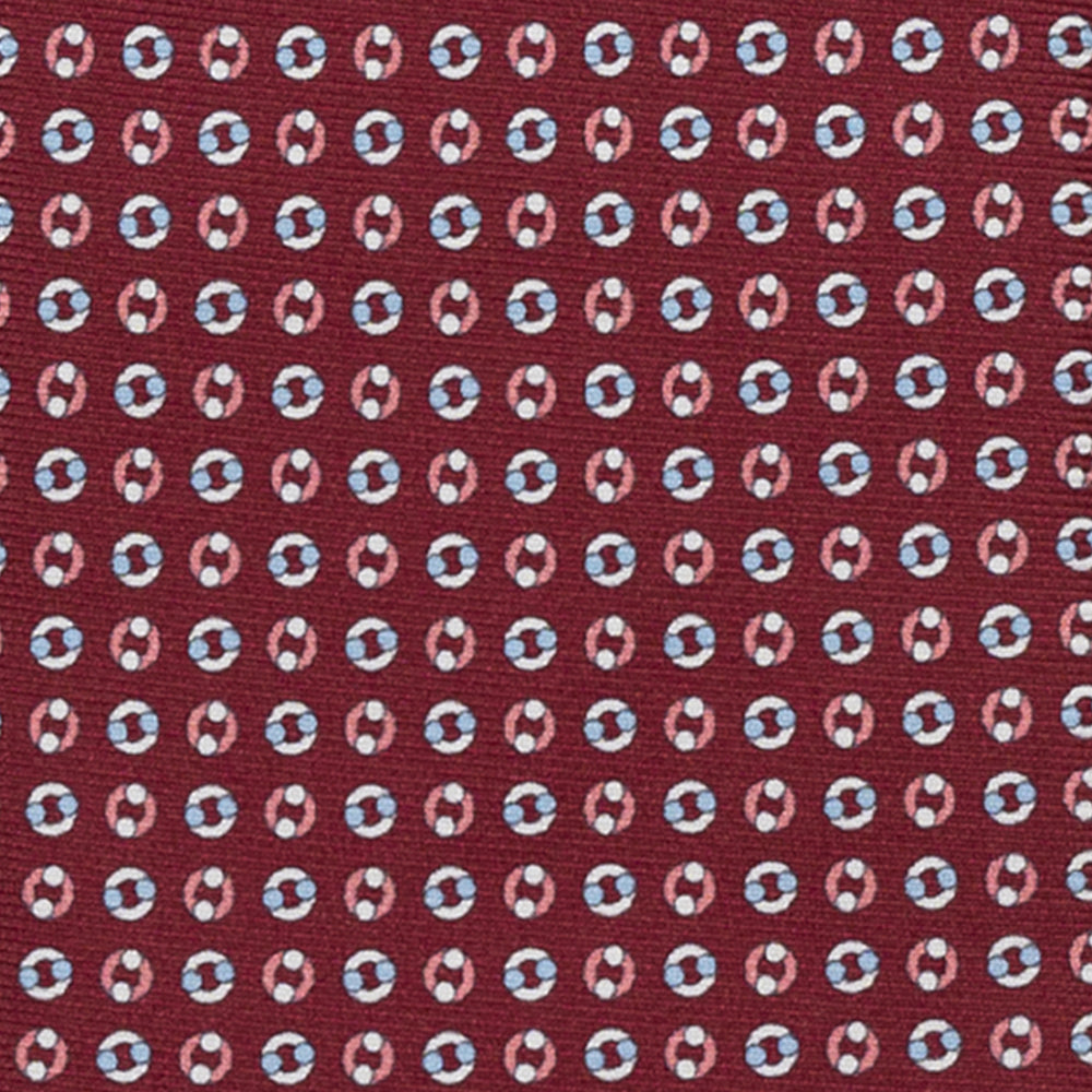 3-FOLD SILK TIE, MICRO-PATTERN, GREEN - JA064821_4 T