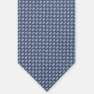 3-FOLD SILK TIE, MICRO-PATTERN, PINK - JA064935_3 T
