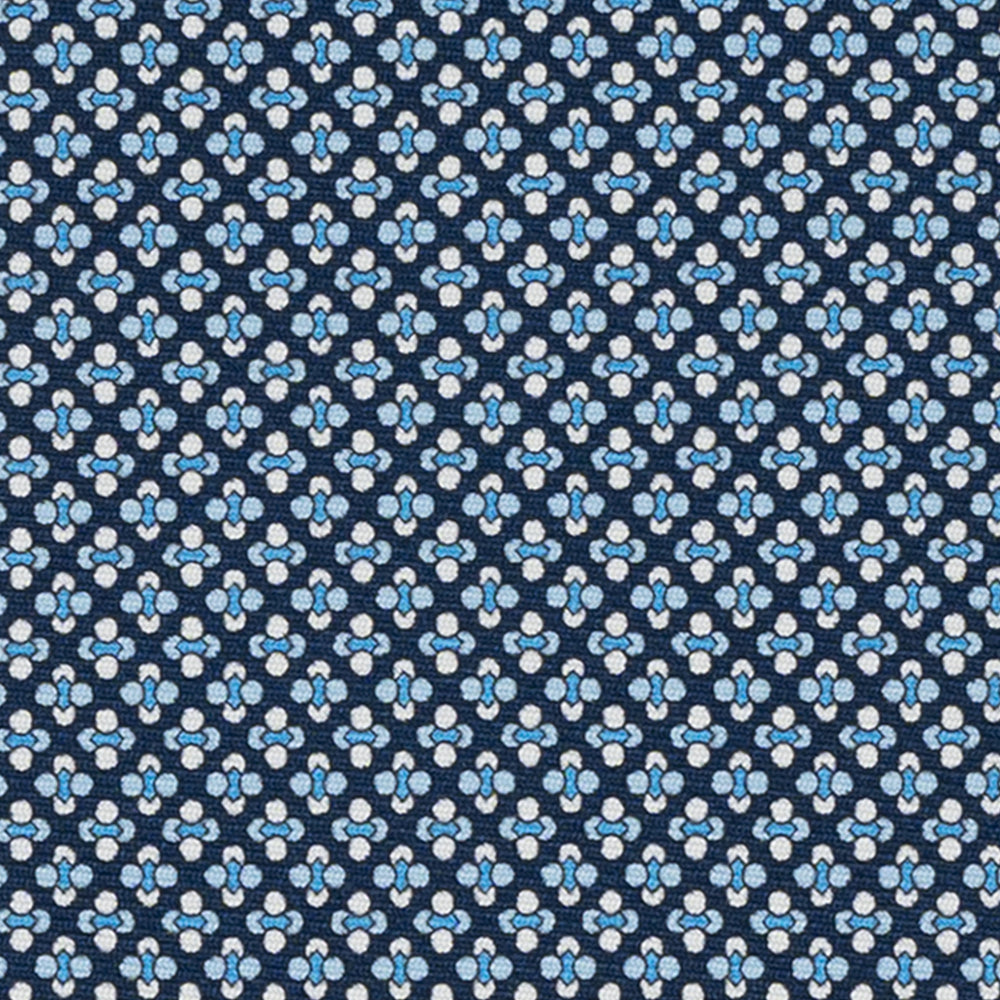 3-FOLD SILK TIE, MICRO-PATTERN, SKY BLUE - JA064965_1 T