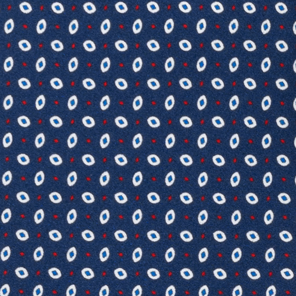 CRAVATTA 3 PIEGHE IN RASO SATIN FANTASIA, BLU - ROSSO, JA100726_6