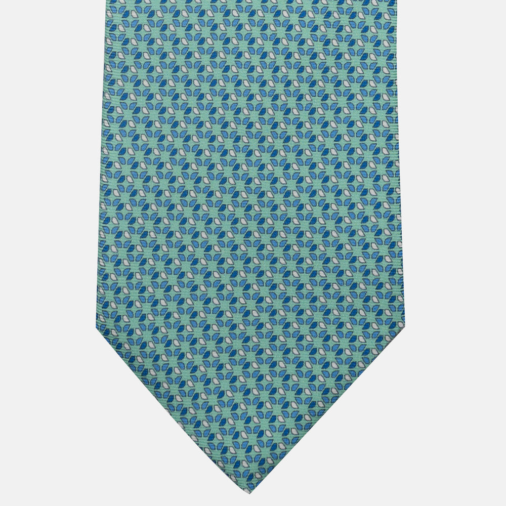 Tiffany Geometric 3-Fold Silk Tie - JC058629_3