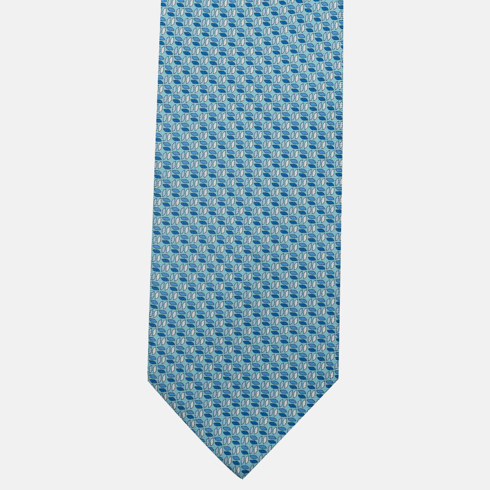 3-Fold Silk Tie, Micro Pattern, Tiffany - JC059588_7