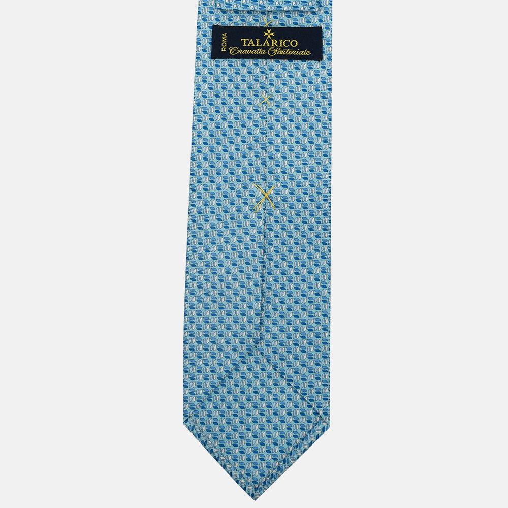 3-Fold Silk Tie, Micro Pattern, Tiffany - JC059588_7