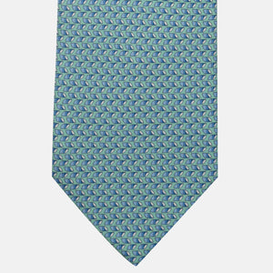 3-Fold Silk Tie, Micro Pattern, Tiffany - JC059631_9