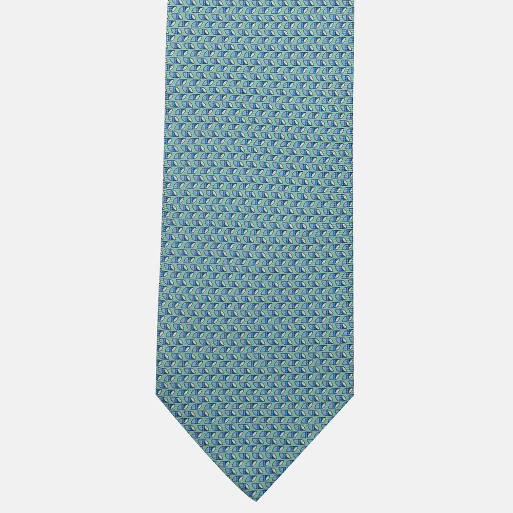 3-Fold Silk Tie, Micro Pattern, Tiffany - JC059631_9