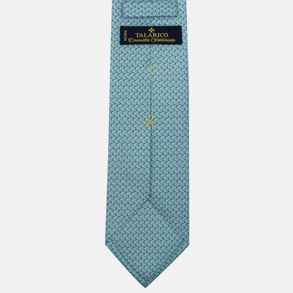 3-Fold Silk Tie, Micro Pattern, Tiffany - JC059631_9