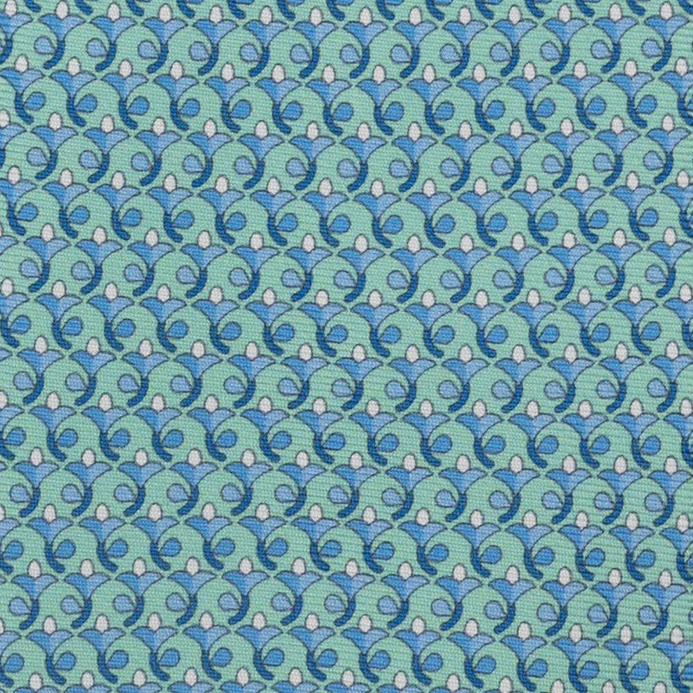 Tiffany Floral 3-Fold Silk Tie - JC060094_10