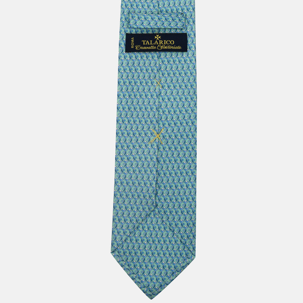 Tiffany Floral 3-Fold Silk Tie - JC060094_10