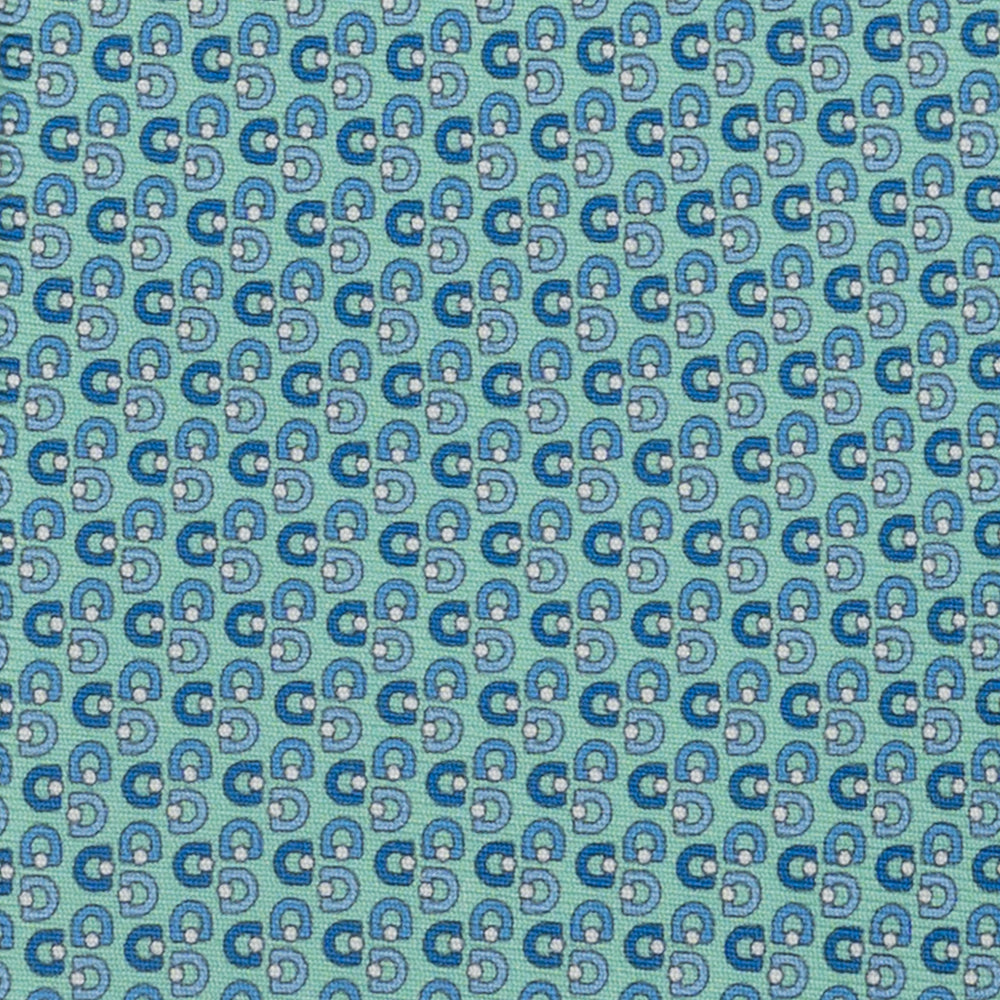 3-Fold Silk Tie, Micro Pattern, Tiffany - JC060099_6