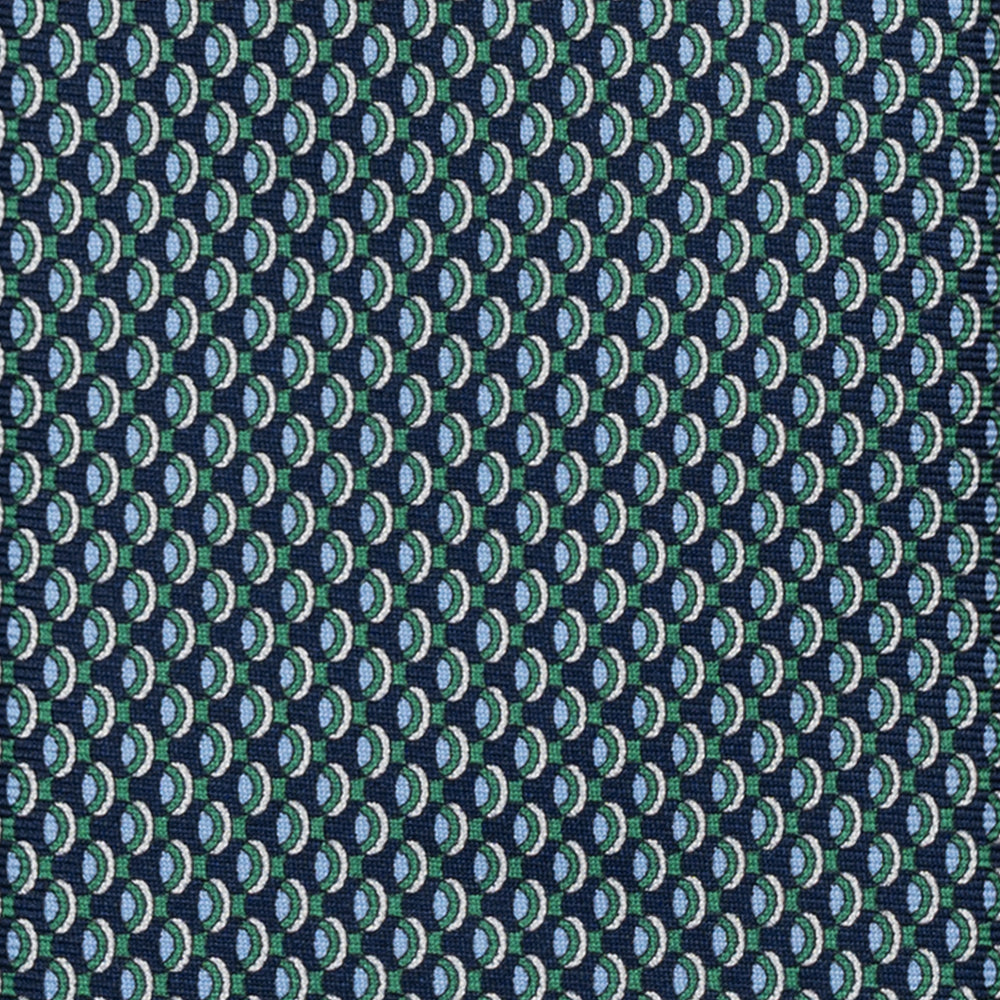 3-FOLD SILK TIE, MICRO-PATTERN, LIGHT BLUE - JC064421_6 T