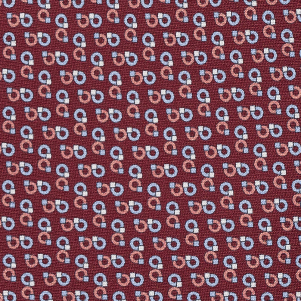 3-FOLD SILK TIE, MICRO-PATTERN, LIGHT BLUE YELLOW - JC064415_5 T