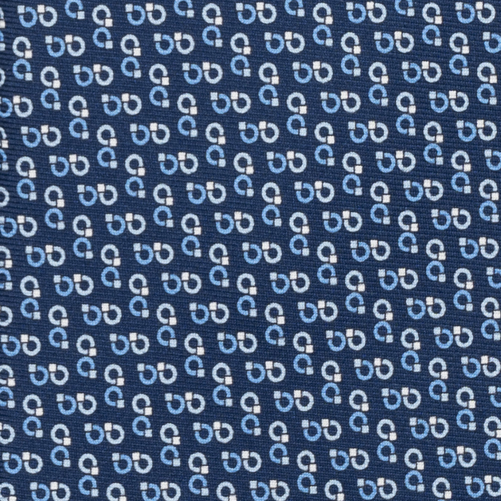 3-FOLD SILK TIE, MICRO-PATTERN, LIGHT BLUE YELLOW - JC064415_5 T