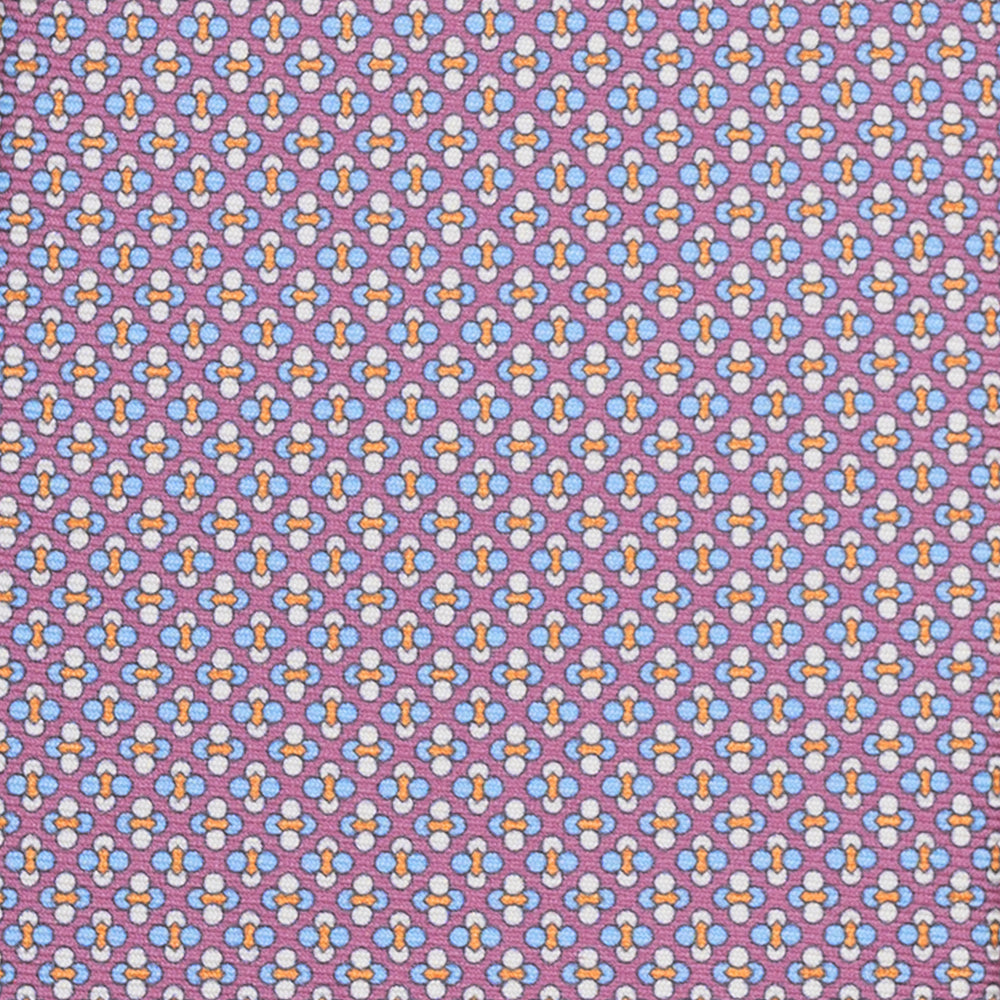 3-FOLD SILK TIE, MICRO-PATTERN, GREEN - JA064965_7 T