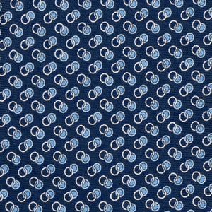 CRAVATTA 3 PIEGHE IN SETA, MICROFANTASIA, AZZURRO CELESETE - JC065325_3 T