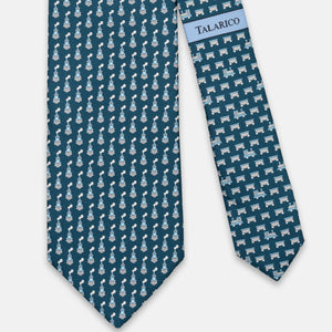 3-FOLD SILK TIE, EXPRESS PATTERN, OTTANIO - JC066393_5 T