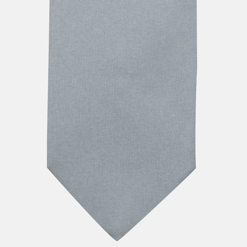 Cravatta 3 pieghe in Cashmere Grigio