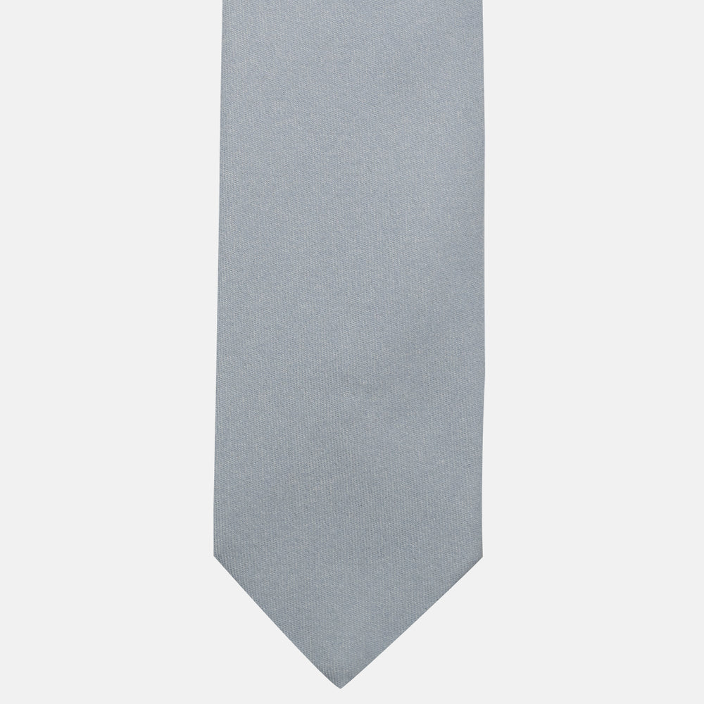 Cravatta 3 pieghe in Cashmere Grigio