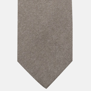 3-Fold Tie in 100% Zegna Cashmere | Handmade Sartorial | Sand