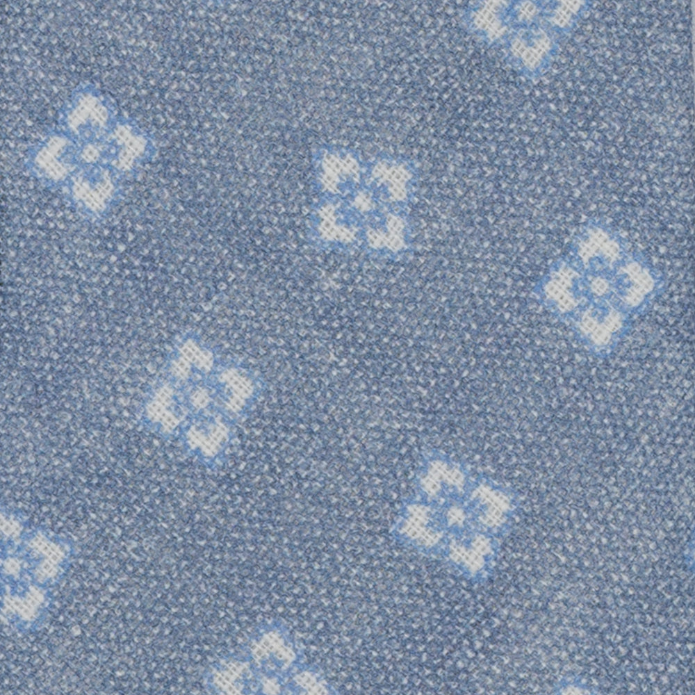 Aviator Floral Irish Linen 3-Fold Tie JD032