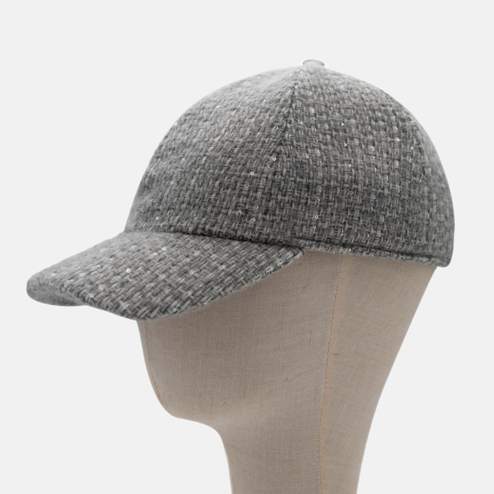 CASHMERE BLEND BASEBALL TRAME DI ROMA