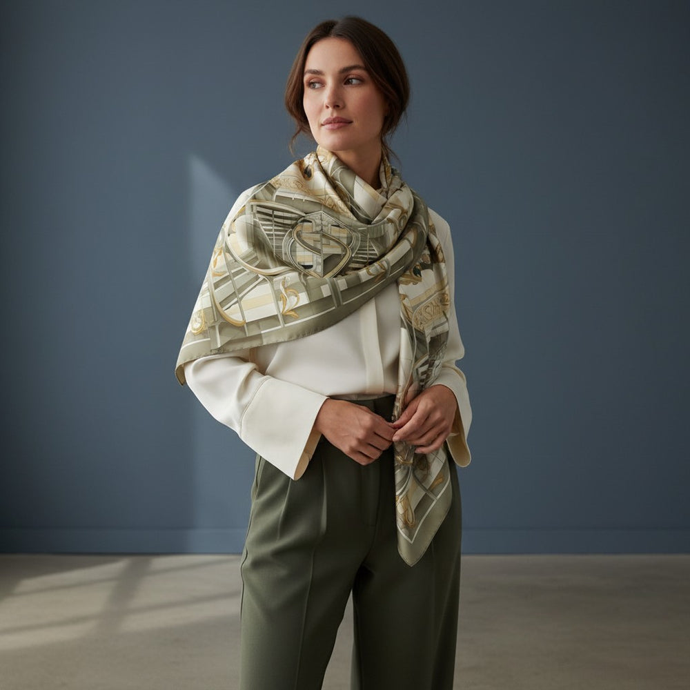 Liberty 90 Twill Silk Scarf