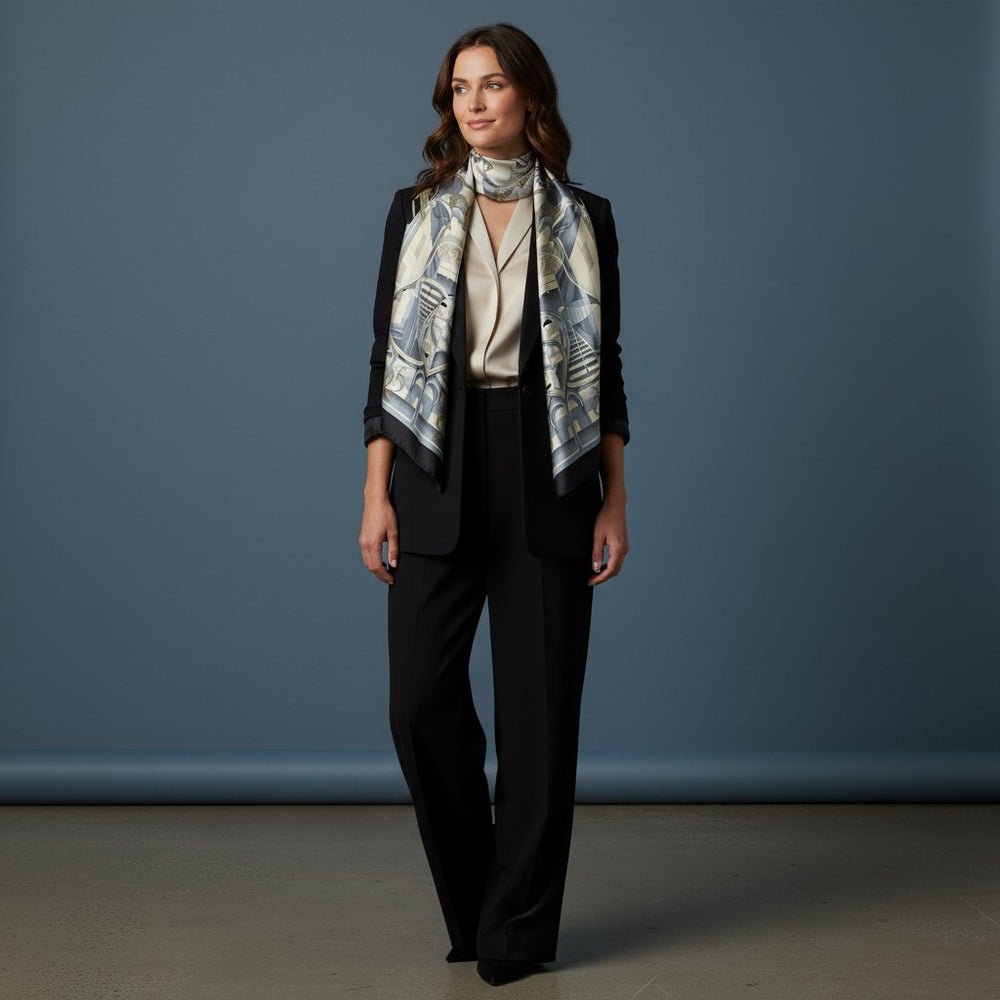 Liberty 90 Twill Silk Scarf