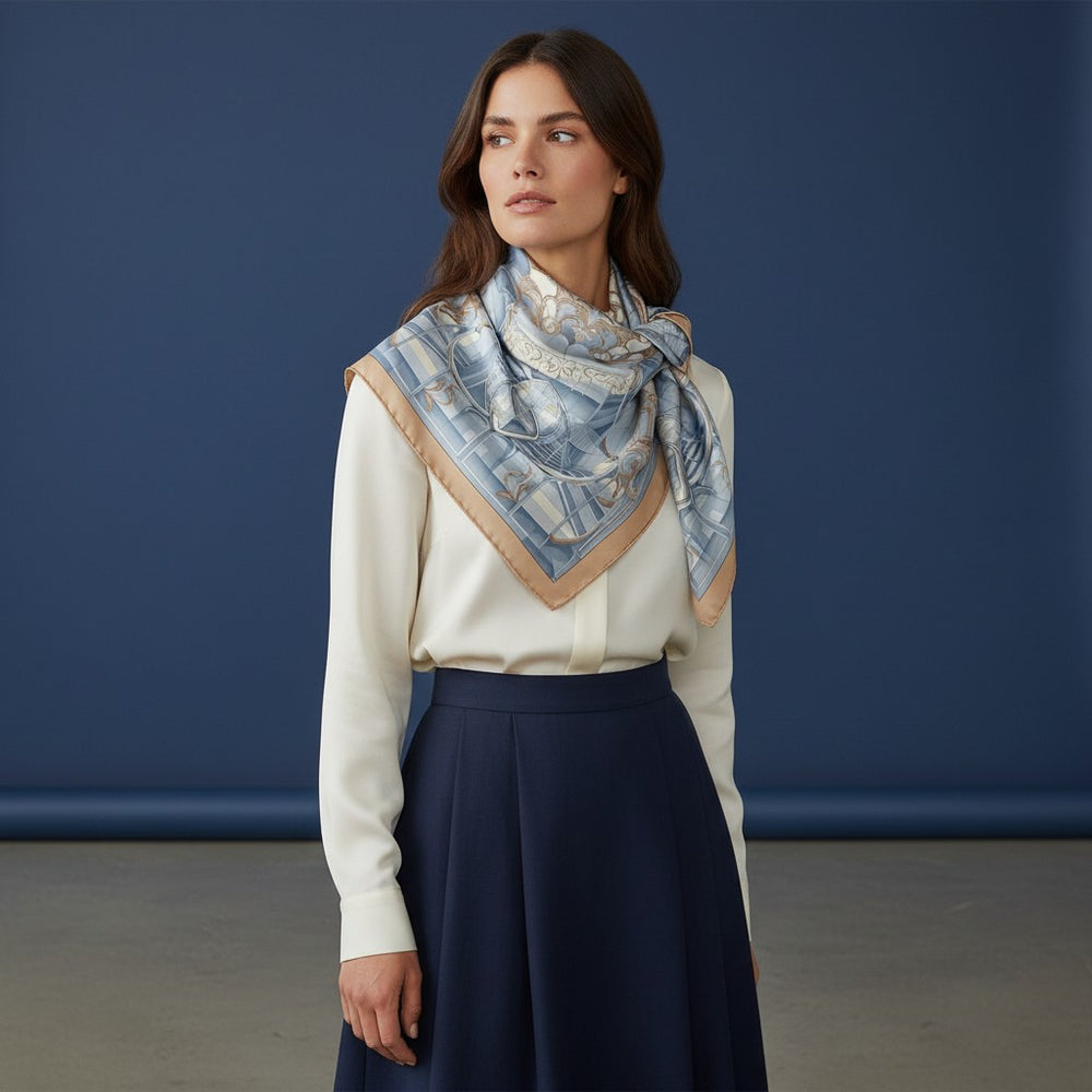 Liberty 90 Twill Silk Scarf