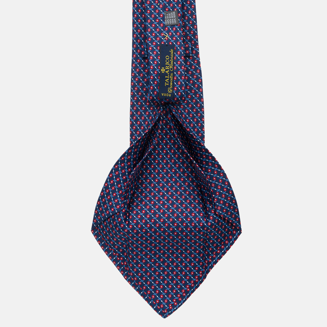 Cravatta 5 pieghe seta- M37752