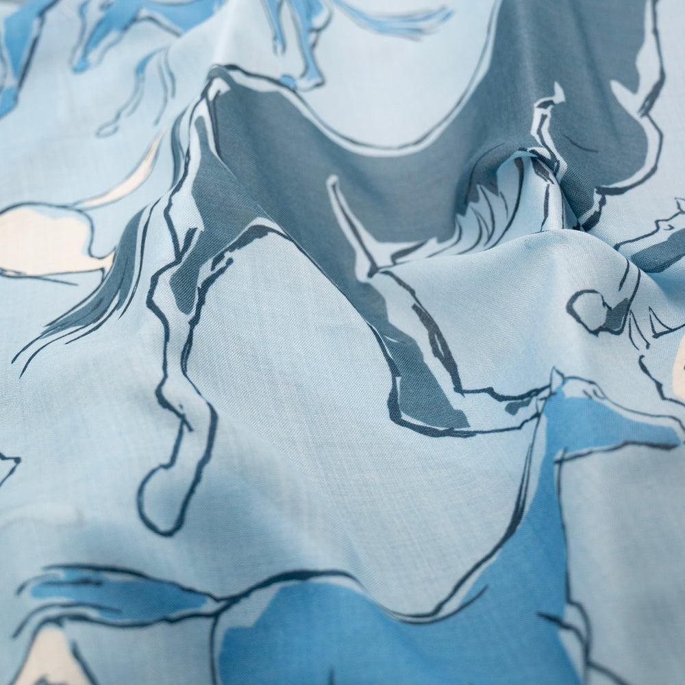 FOULARD IN LANA SPIRITI INDOMITI