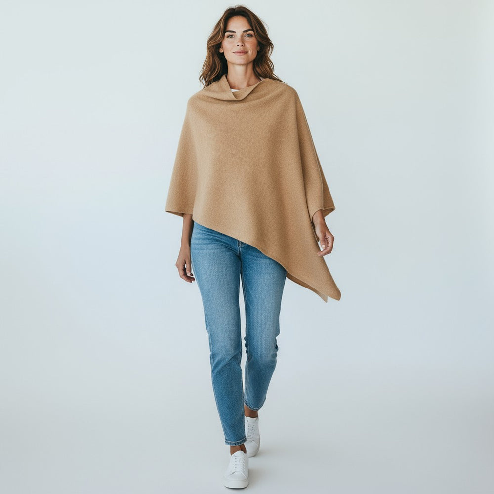 Mantella in Cashmere Cammello