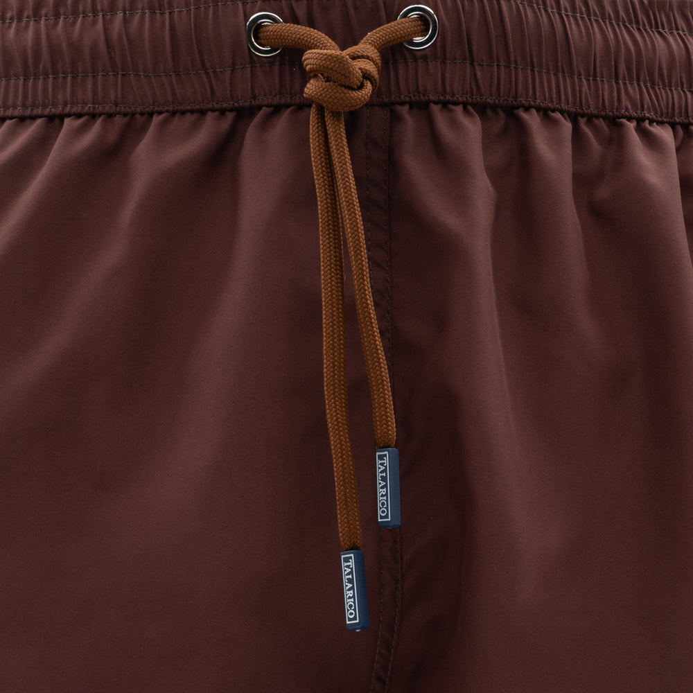 Versilia - Men's Stylish Swim Trunks | Solid Brown