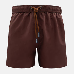 Versilia - Men's Stylish Swim Trunks | Solid Brown