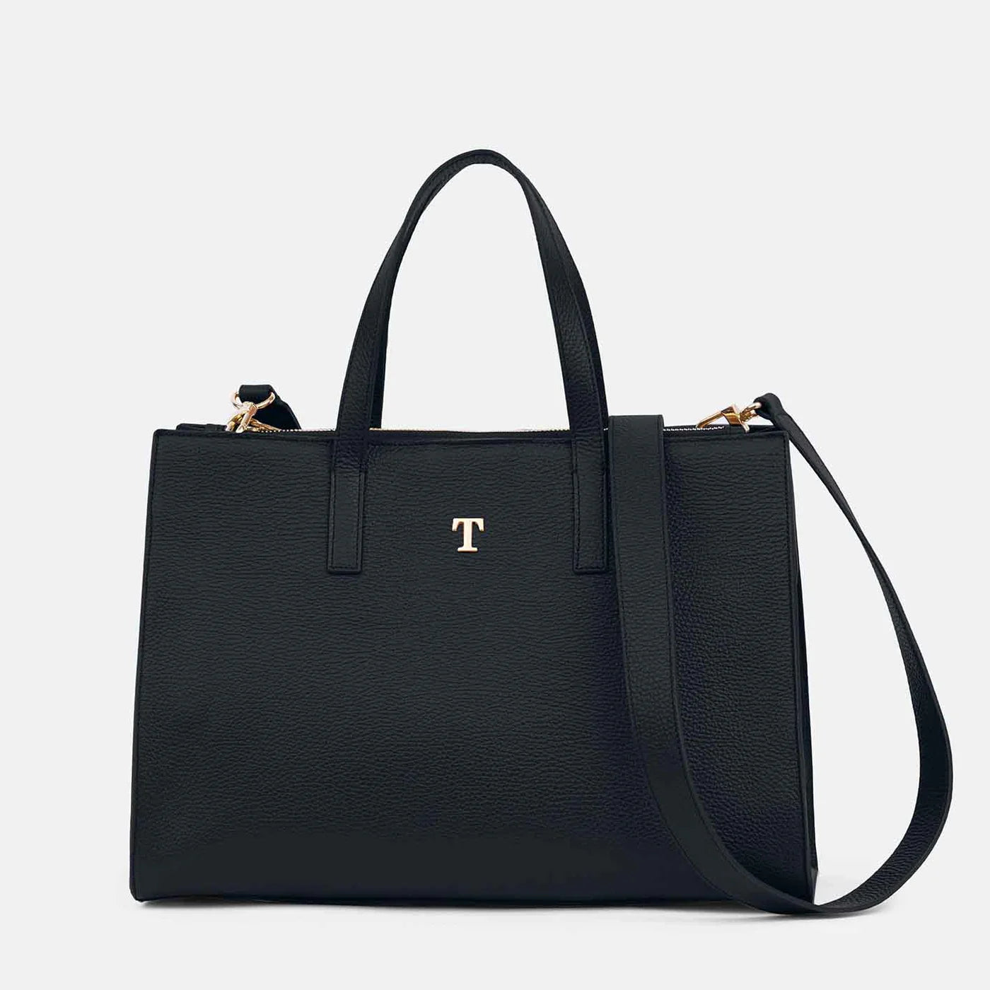 Borsa Shopper Talarico in pelle martellata