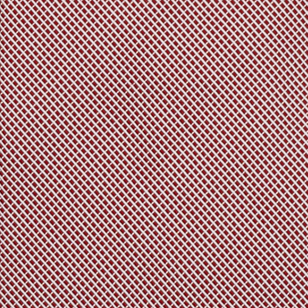 Cravatta 3 pieghe in Seta, Micro Fantasia, Rosso JA10042026-4