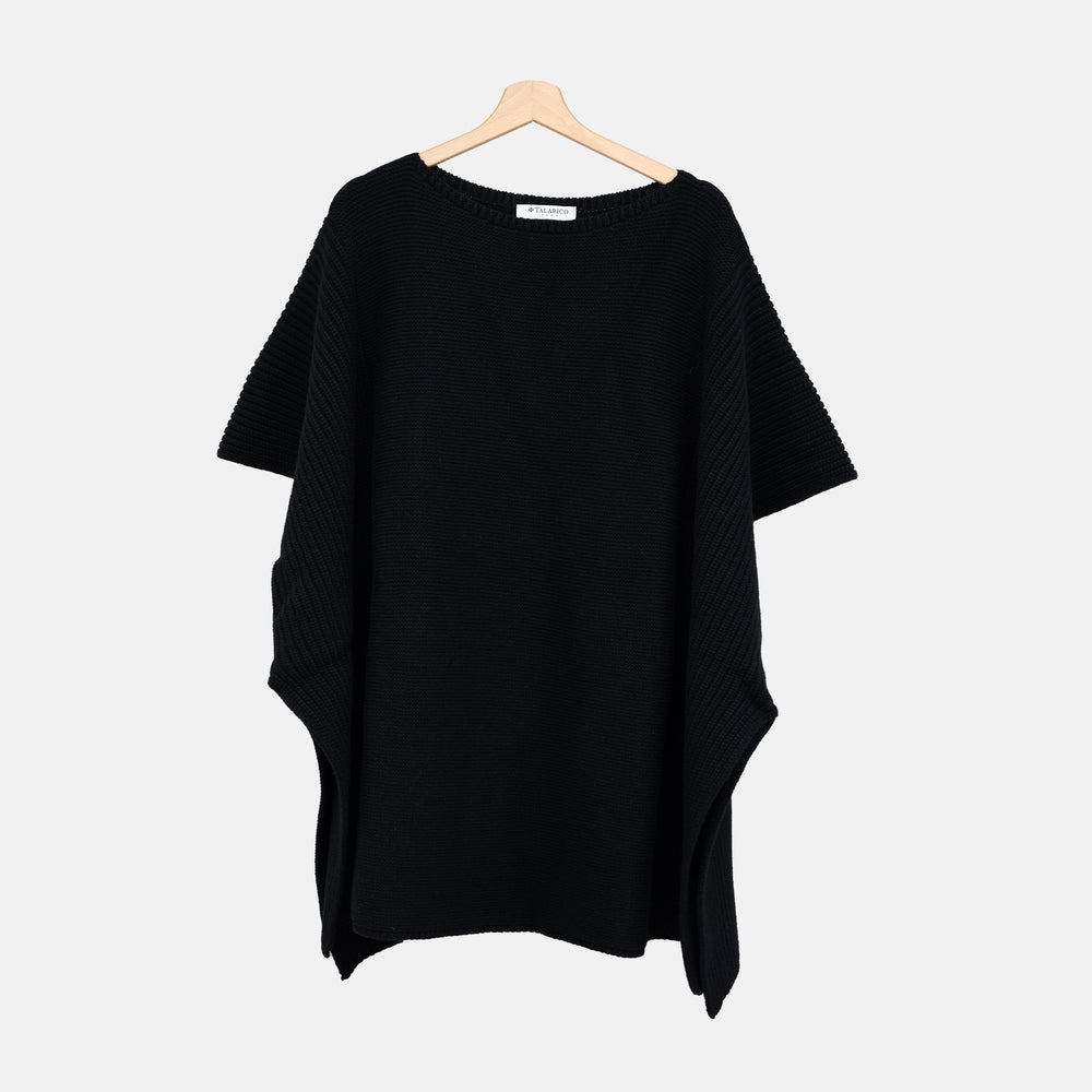 Mantella Maglione in Cashmere Nero