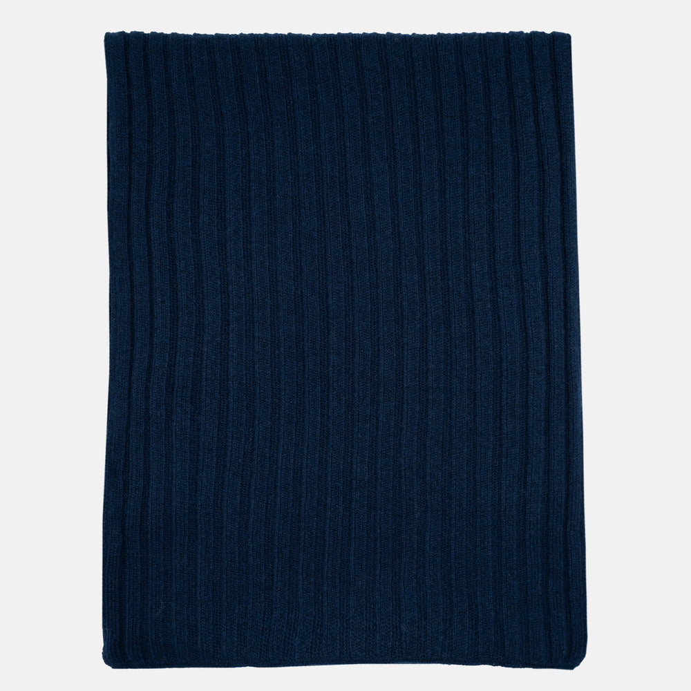 NIGHT CASHMERE RIBBED SCARF - 105