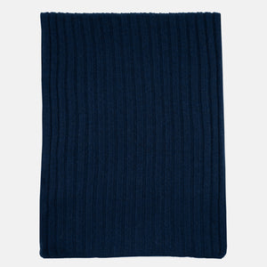 NIGHT CASHMERE RIBBED SCARF - 105