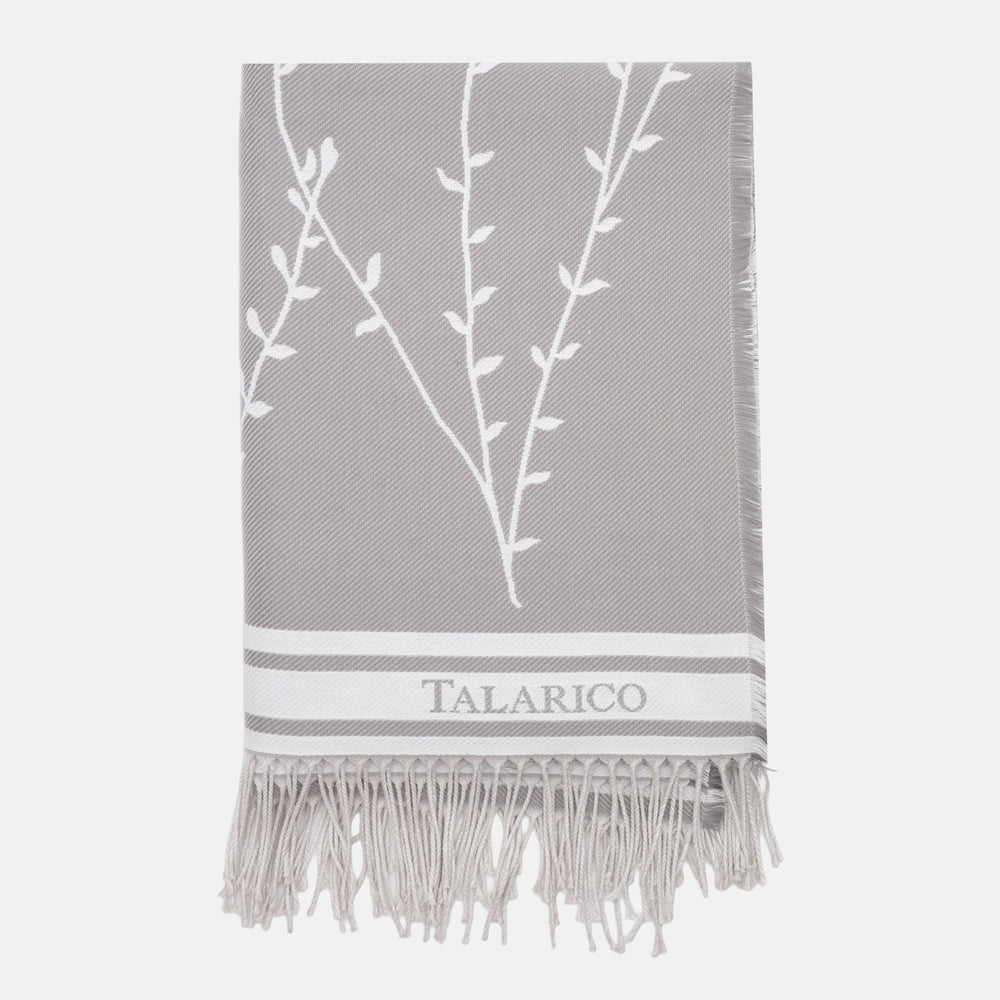 Plaid Botanica Sartoriale in Puro Cotone