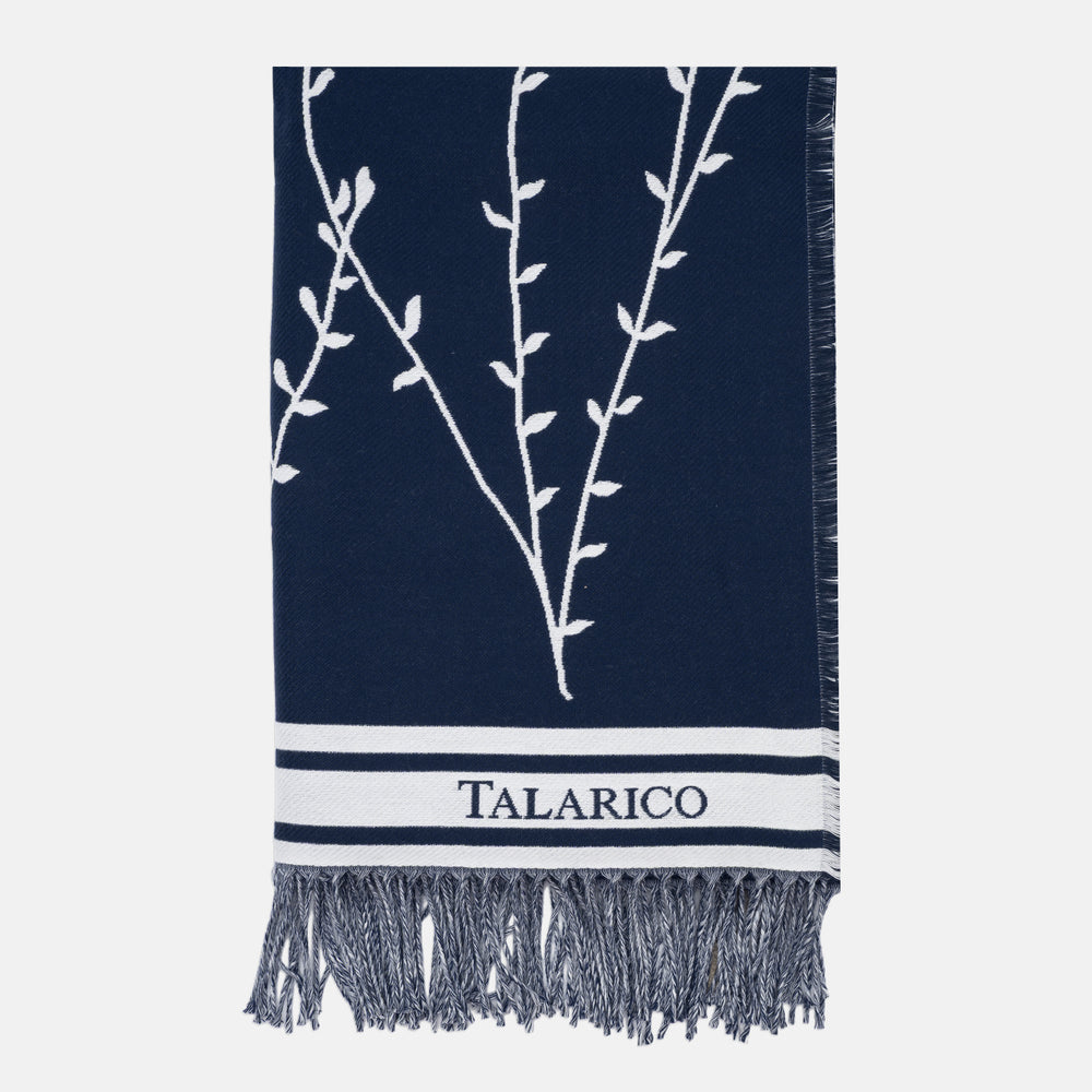 Plaid Botanica Sartoriale in Puro Cotone