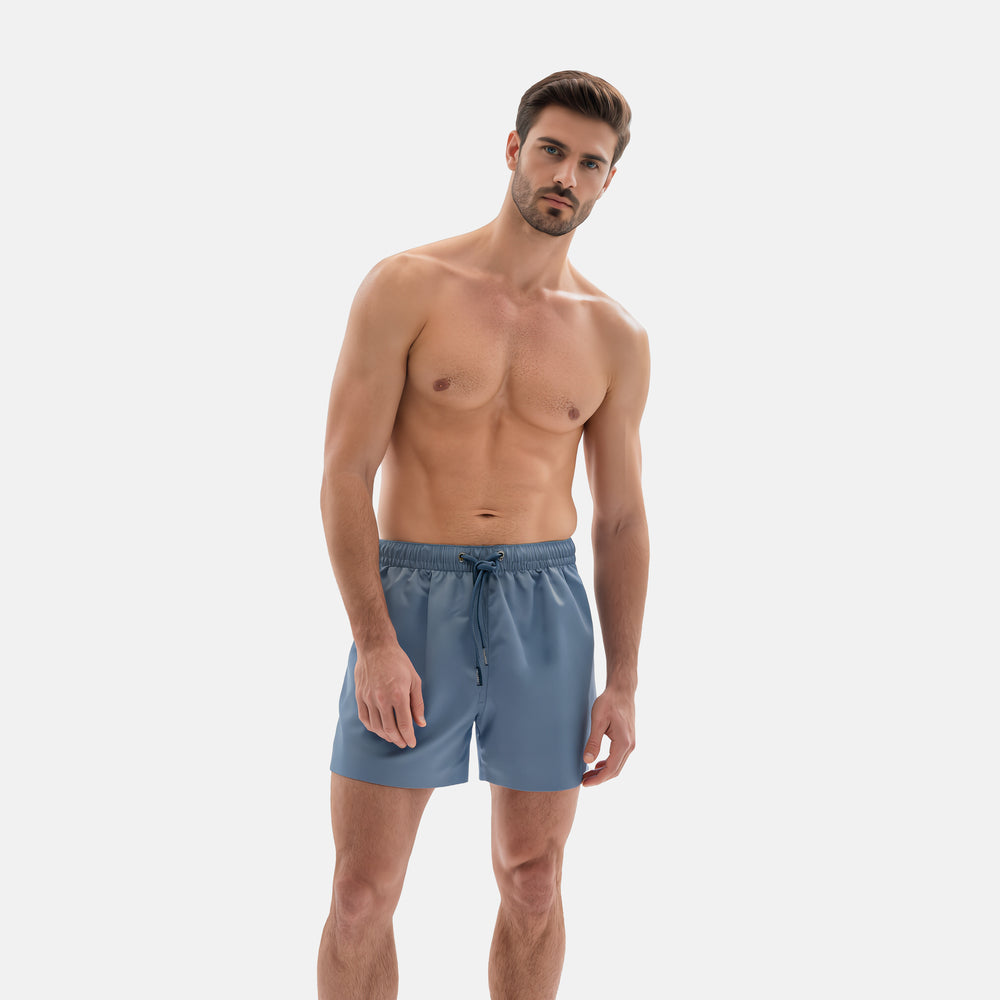 Versilia - Men's Elegant Swim Trunks | Solid Dust